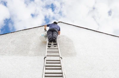 Peinture extérieure à Juvigny les Vallées — façades et ravalement